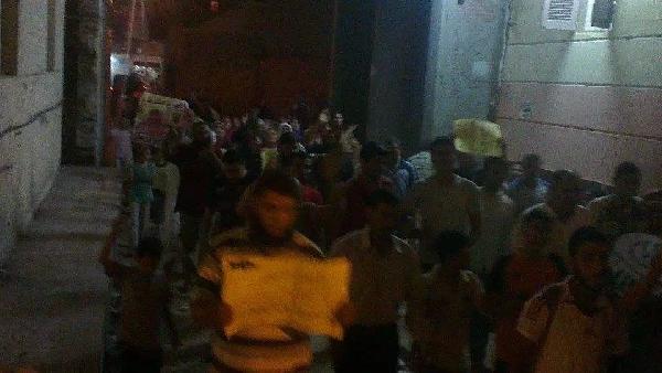 مسيرة ليلية في “العباسية” بـ”دمياط” رفضًا للانقلاب