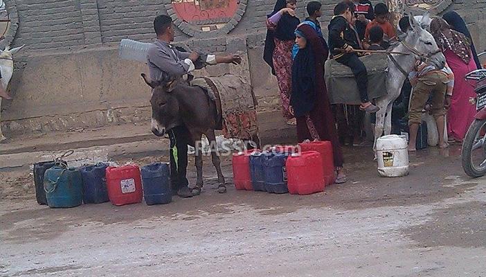 استمرار انقطاع المياه بمركز إبشواي بالفيوم للشهر الثاني على التوالي