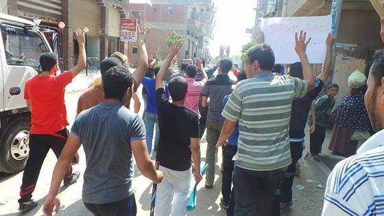 مسيرة لـ”شباب ضد الانقلاب” بالغربية