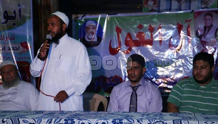 غزة.. بالصور.. “الغول” يحتقل بزفافه في ذكرى استشهاد أسرته