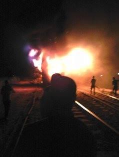 مصدر أمني: جسم غريب وراء تفجير خط غاز الشرقية