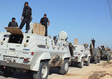 مهربون يصيبون جندي أمن مركزي بطلق ناري في شمال سيناء