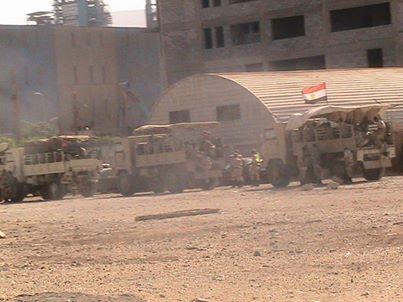 الجيش الثالث الميداني يفض اعتصام عمال السويس بالقوة