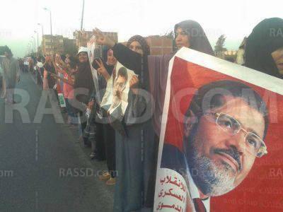 مسيرة مؤيدة للشرعية بمسقط رأس الرئيس مرسى