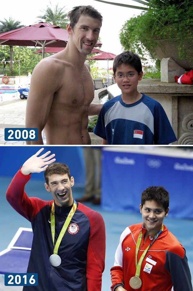 “سكولينج” يفوز على مثله الأعلى”فيليبس” ويحقق ذهبية 100 متر فراشة