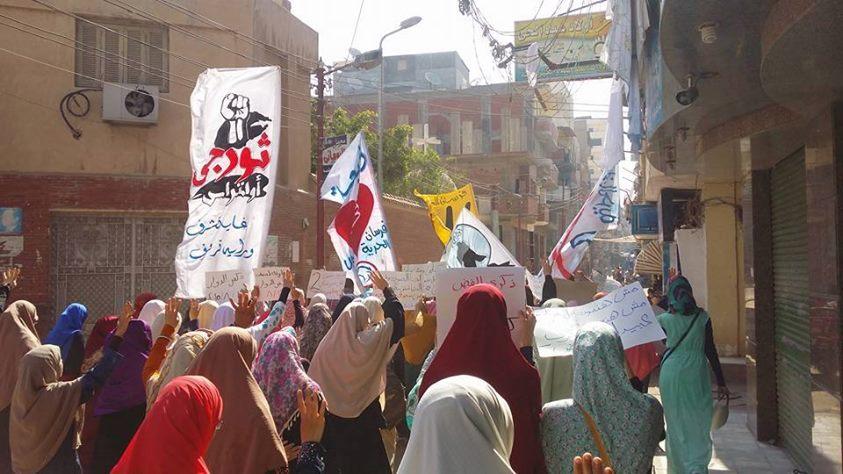 بالصور.. فعاليات حاشدة بالمحافظات في الذكرى الثانية لـ”مذبحة رابعة”