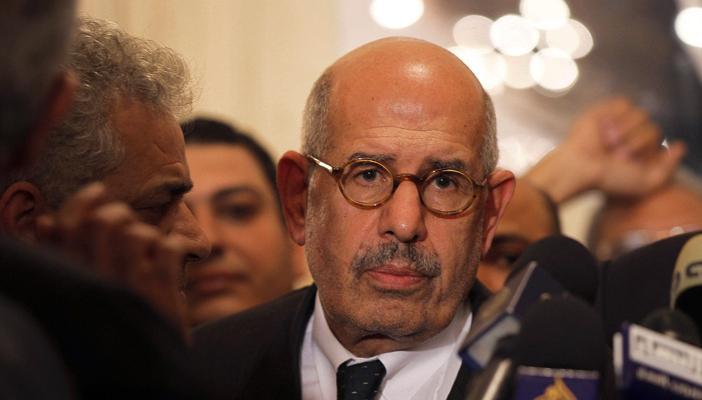 البرادعي ومجزرة رابعة ..استنكار وانسحاب يعقبه صمت طويل