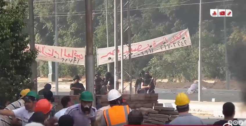 مشاهد من فض اعتصام رابعة بعدسات “رصد”