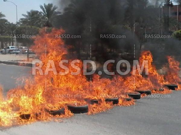 حرق نقطة شرطة وتفجير خط مياه في “العاشر من رمضان” بالشرقية