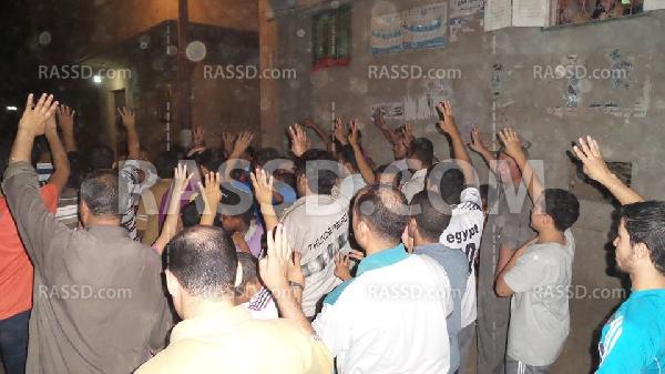 في ذكرى الفض .. مسيرات ليلية في قرى محافظة “الشرقية”