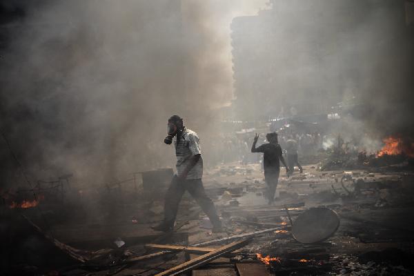 توترات أمنية وتكثيف لقوات الانقلاب بمحيط رابعة