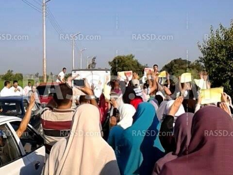 أهالي دسوق بـ”كفر الشيخ” يطالبون بالقصاص للشهداء