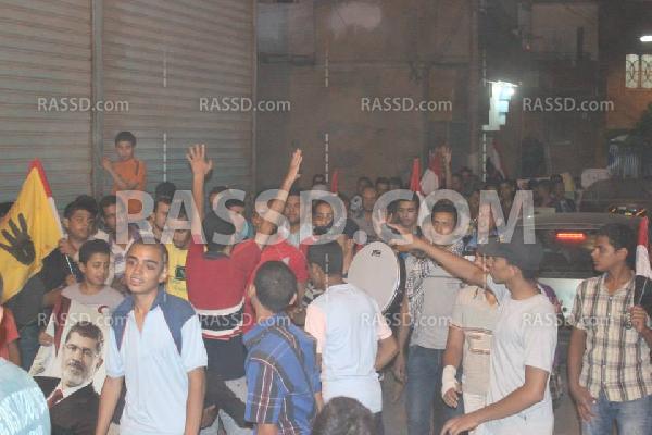 مسيرة ليلية في “سنورس” بـ”الفيوم” تنديدًا بالأوضاع الاقتصادية