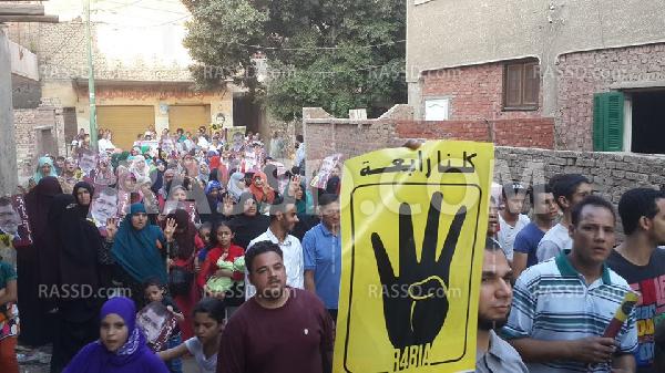 مسيرات في “ناهيا” و”كرداسة” بذكرى فض”النهضة” و”رابعة”