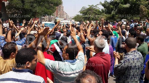 مسيرة حاشدة بالألف مسكن في ذكرى مجزرة رمسيس الثانية