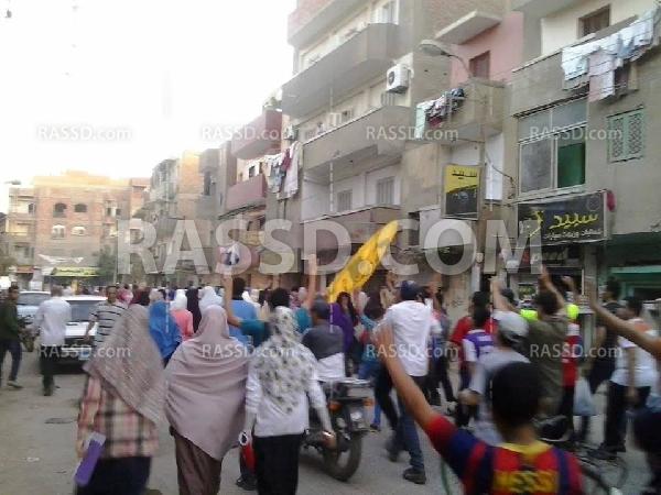 مسيرة منددة بتدهور الوضع الاقتصادي في “بني سويف”