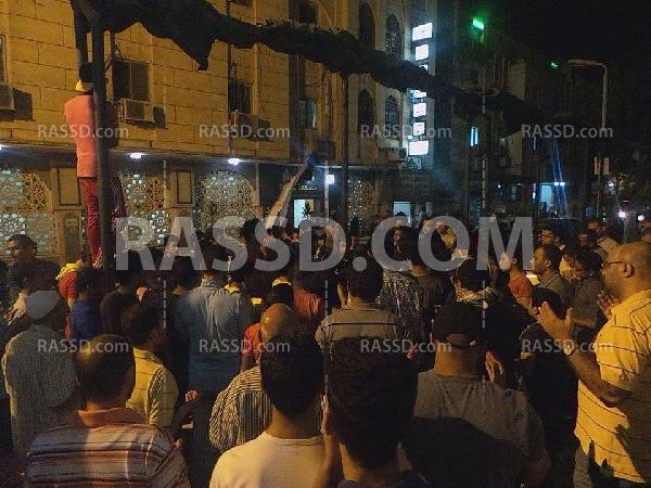 جنازة رمزية للشهيد”إسلام جمال” بالمعادي