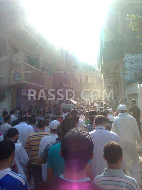 جنازة شهيد “ميت حمل” شرقية تتحول لمسيرة رافضة للانقلاب