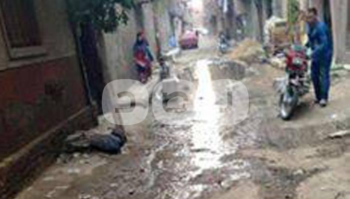 مياه المجاري تغرق البر الشرقي بـ”شبين الكوم” وسط إهمال المسؤولين