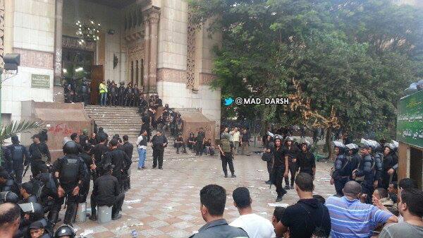 المحاصرون بالفتح يطالبون بإخلاء الشرطة والبلطجية