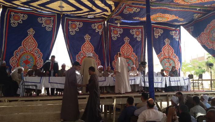 التحكيم العرفي يتبرأ من مطالب الثأر بالعياط ويطالب سلطات الأمن بالتدخل