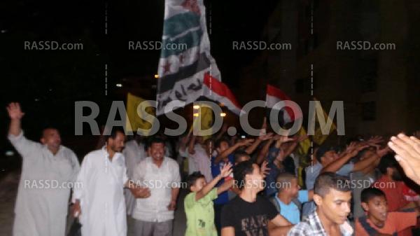 مسيرة مطالبة بعودة “مرسي” في “برج العرب” بالإسكندرية