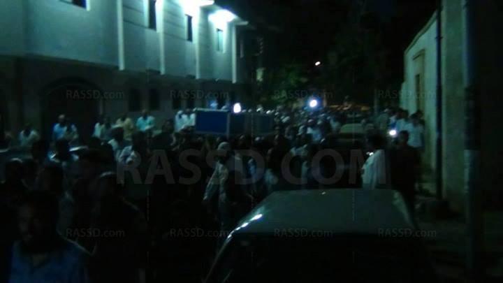 محافظة الغربية تشيع شهيدها في جمعة الغضب