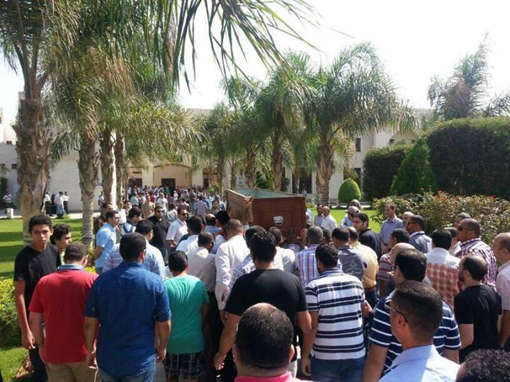 تشيع جثمان الشهيد “عمار بديع” ابن مرشد الإخوان