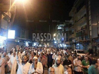 انطلاق مسيرة حاشدة لرفض الانقلاب بالعريش