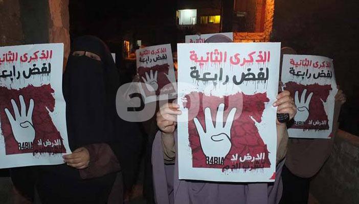 بالصور..استمرار فعاليات معارضي حكم العسكر ضمن أسبوع ذكري فض الاعتصامين