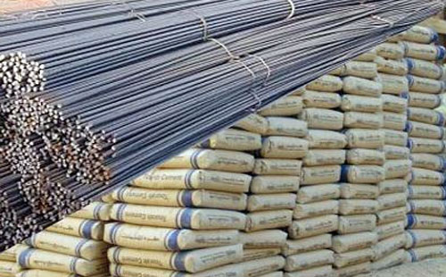 حديد العتال يسجل 5800 جنيه للطن وأسمنت السويدي 619