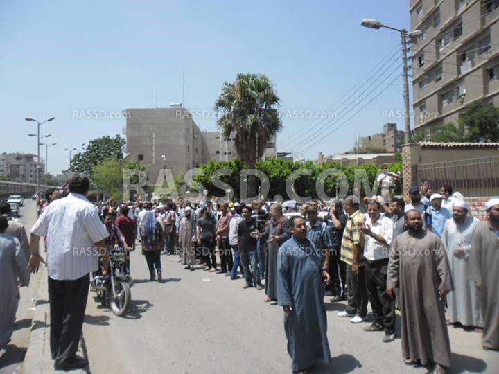 رافضو الانقلاب بأسيوط يستعدون للتظاهر أمام المجمع