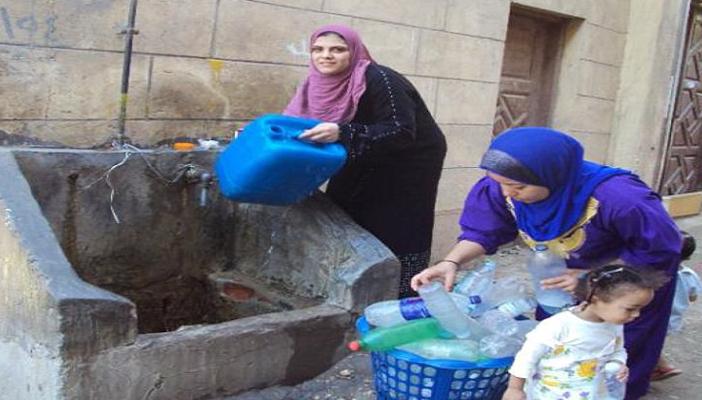 بني سويف: 8 آلاف شخص دون مياه شرب منذ أكثر من شهر