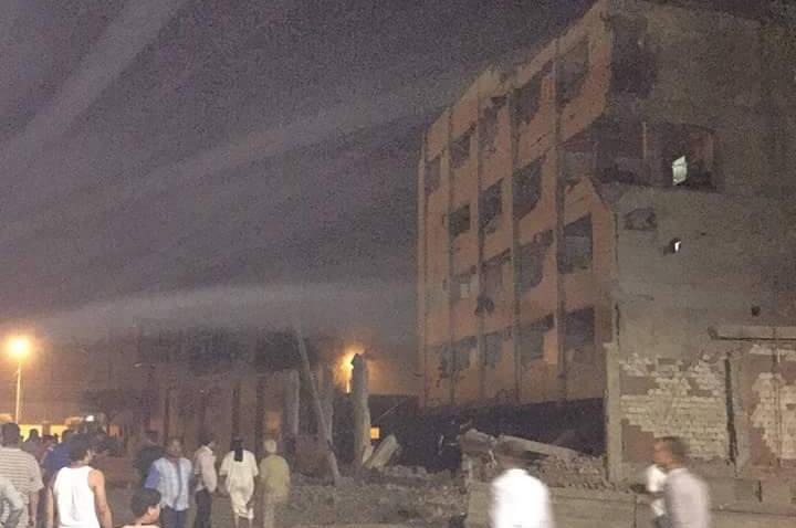 بالأسماء: 27 مصابا في حادث انفجار مقر الأمن الوطني بشبرا الخيمة