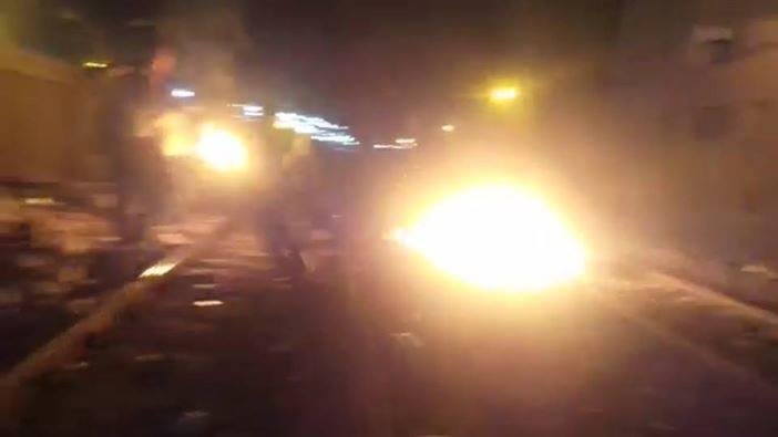 مجهولون يقطعون خط سكة حديد الصعيد بأسيوط