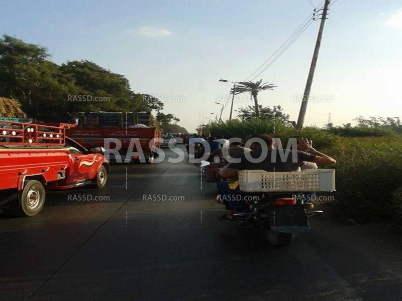 مسيرة بالسيارات والدراجات في “أبو المطامير”