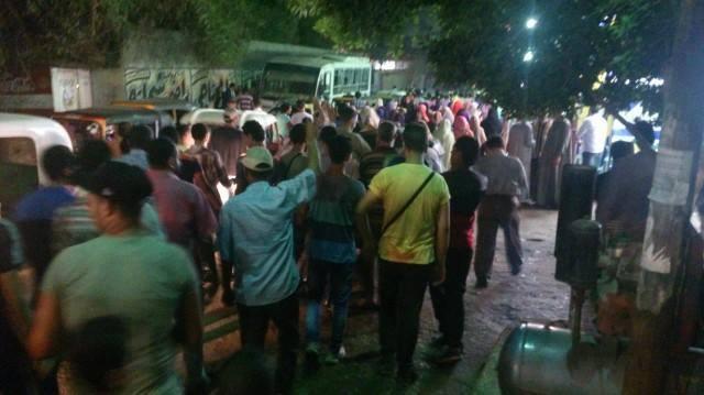 مسيرات تجوب “شبرا الخيمة” رفضًا للانقلاب