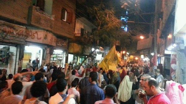 مسيرة مناهضة لداخلية الانقلاب تجوب”بني سويف”