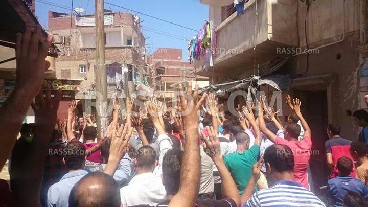 مسيره حاشده بكفر الدوار فى جمعة “القصاص مطلبنا”