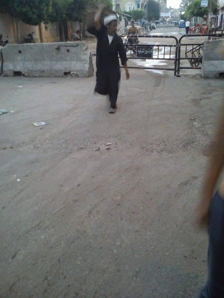 استياء من الأهالي والسائقين بسبب إغلاق طريق القسم ببلبيس