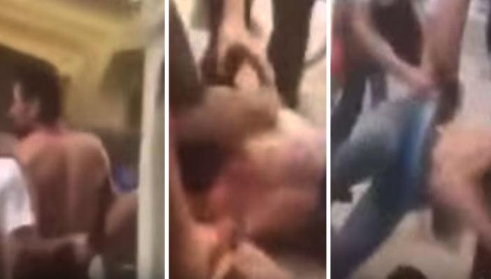 بالفيديو.. سحل مواطن على يد ضباط مرور فيصل بالجيزة