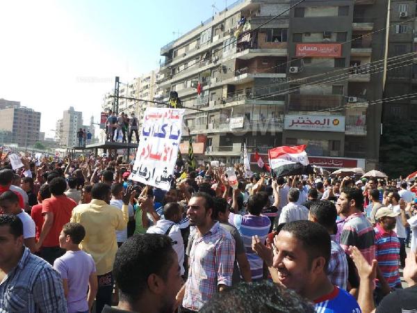 التحام مسيرتي الزيتون والمطرية في جمعة الشهداء