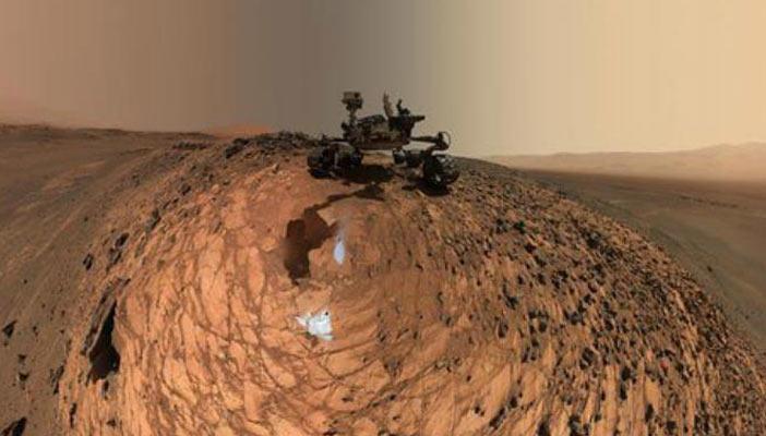 بالصور.. أول سيلفي لـ”ناسا” على كوكب المريخ