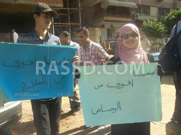 مدينة نصر للسيسي:الشعب يريد إسقاط الانقلاب