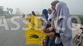 فعاليات صباحية لرافضي الإنقلاب العسكري بكفر صقر بالشرقية