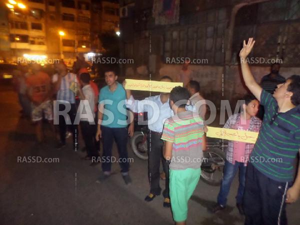 سلسلة بشرية ببورسعيد إحياءاً لذكرى مجزرة قسم العرب