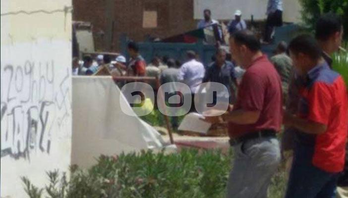 قوات شرطة المرافق تداهم سوق منطقة الحادية عشرة بالمنوفية