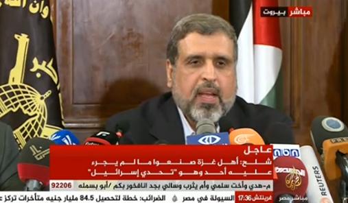 “رمضان شلح”: المقاومة نجحت في كسر الاحتلال