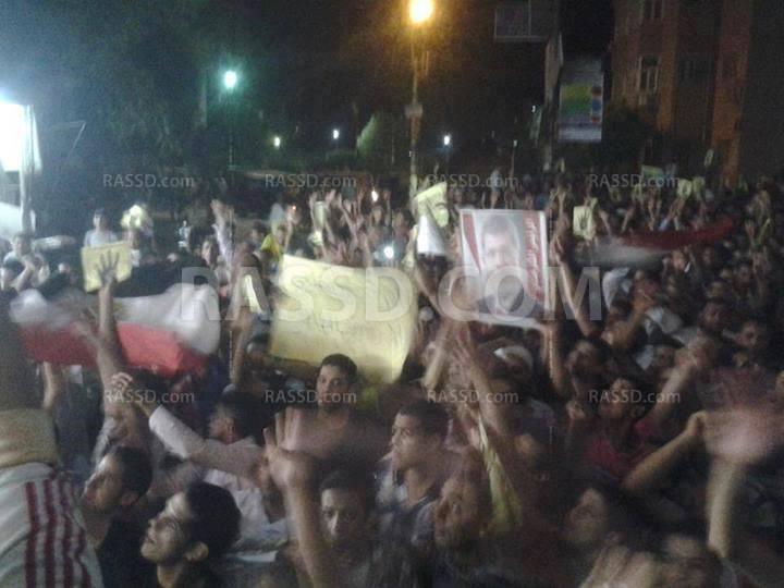 مظاهرات حاشدة في طهطا ضد الانقلاب العسكري