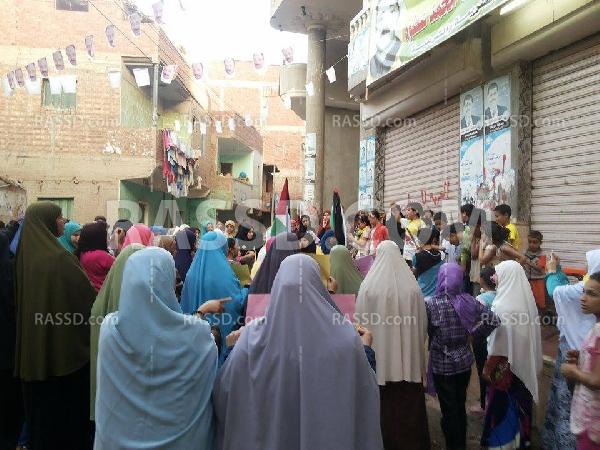 وقفة لـ”نساء ضد الانقلاب” بالشرقية